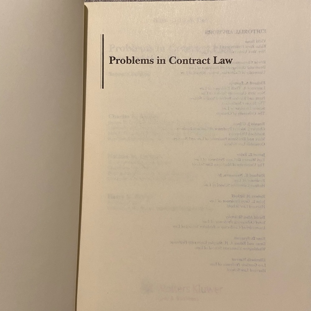 Problems In Contract Law: Cases And Materials - image 3